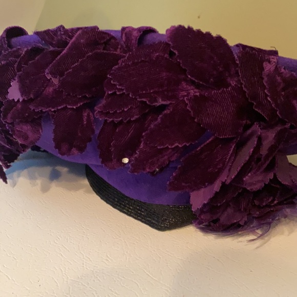 Gorgeous Dark Purple Jack McConnell Dress Hat main image 6